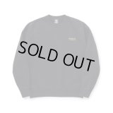 RATS/CREW NECK SWEAT BARTAG  BLACK