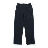 RATS/WOOL EASY PANTS  BLACK