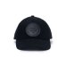 画像1: RATS/WOOL LEATHER PATCH CAP  BLACK (1)