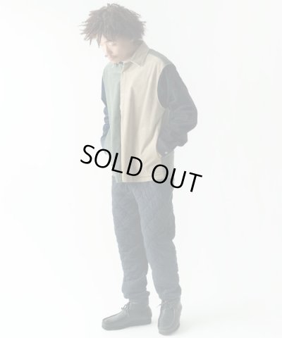 画像3: (再入荷) GYMMASTER/STRETCH CORDUROY SHIRT  BLACK