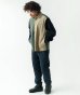 画像3: (再入荷) GYMMASTER/STRETCH CORDUROY SHIRT  BLACK (3)