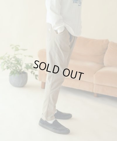 画像4: GYMMASTER/STRETCH TWILL TAPERED PANTS  BLACK