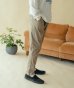 画像4: GYMMASTER/STRETCH TWILL TAPERED PANTS  BLACK