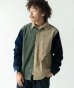 画像2: (再入荷) GYMMASTER/STRETCH CORDUROY SHIRT  BLACK (2)