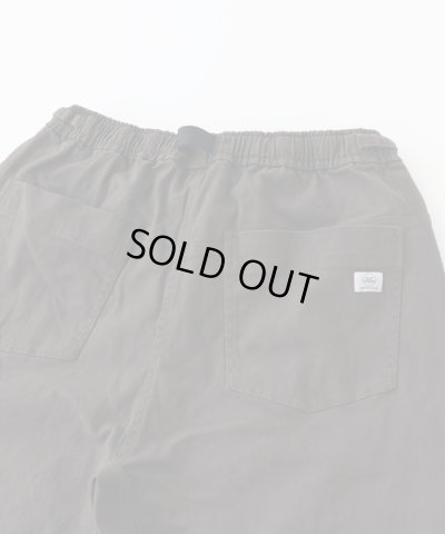 画像7: GYMMASTER/STRETCH TWILL TAPERED PANTS  BLACK