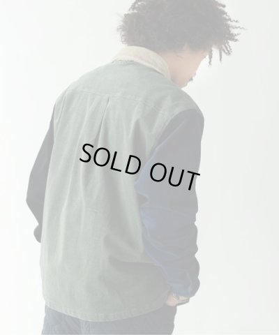 画像4: (再入荷) GYMMASTER/STRETCH CORDUROY SHIRT  BLACK