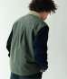 画像4: (再入荷) GYMMASTER/STRETCH CORDUROY SHIRT  BLACK (4)