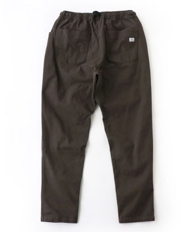 画像2: GYMMASTER/STRETCH TWILL TAPERED PANTS  BLACK
