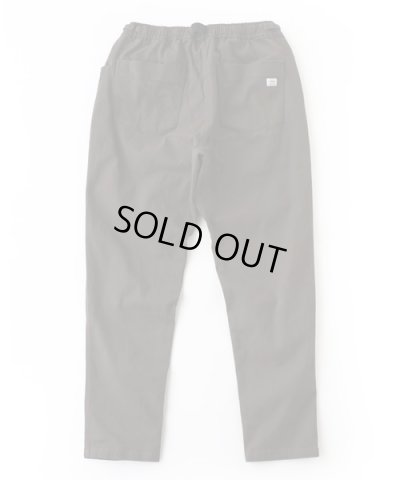 画像2: GYMMASTER/STRETCH TWILL TAPERED PANTS  BLACK