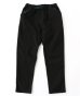 画像1: GYMMASTER/STRETH TWILL TAPERED PANTS  BLACK (1)