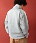 画像3: GYMMASTER/SWEAT HALF ZIP  BLACK (3)