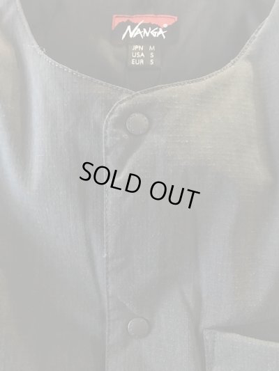 画像3: NANGA/TAKIBI RIPSTOP INNER DOWN VEST  BLACK