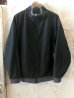 画像1: (SALE 30%OFF) REVO/NYLONxBOA STAND COLLER BLOUSON  BLACKxCHARCOAL (1)