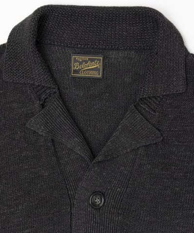 画像3: BELAFOTE/RT A‐1 KNIT CARDIGAN  CHARCOAL