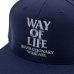 画像2: (振込限定、運賃１０００円)RATS/EMBROIDERY CAP WAY OF LIFE  NAVYxS.GRAY (2)