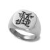 画像1: SOFTMACHINE/SM STAMP RING  SILVER (1)