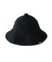 画像1: FTC/CROCHET BUCKET HAT  BLACK (1)