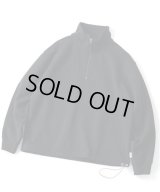 GYMMASTER/SWEAT HALF ZIP  BLACK