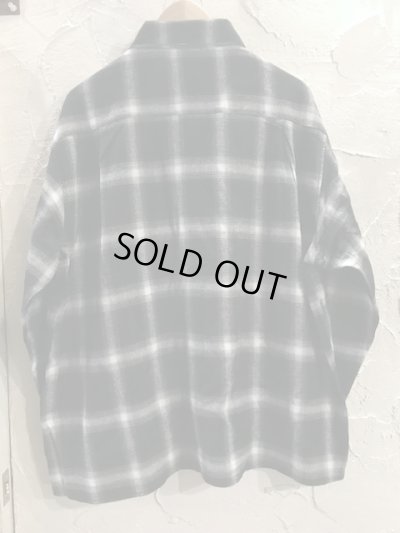 画像2: REVO/OMBRE CHECK SHIRT  BLACK