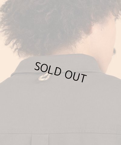 画像4: GYMMASTER/STRETCH TWILL SHIRT JKT  BLACK