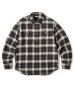 画像1: FTC/NEPPED PLAID NELL SHIRT  BLACK (1)