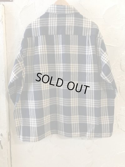 画像2: REVO/HEAVY WEIGHT CHECK SHIRT  NAVY
