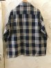 画像2: REVO/HEAVY WEIGHT CHECK SHIRT  NAVY (2)