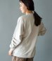 画像3: GYMMASTER/BLOCK INLAY CREWNECK  GRAYISH BEIGE (3)