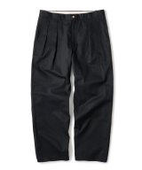 FTC/TWILL SLACKS  PANT  BLACK