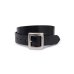 画像1: RATS/LEATHER BELT  SILVERxBLACK (1)