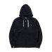 画像1: RATS/ZIP HOODIE  BLACK (1)