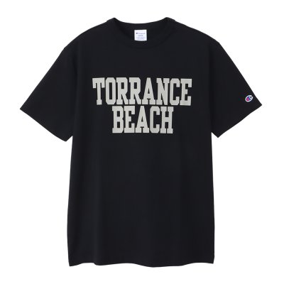 画像1: CHAMPION/SHORT  SLEEVE T TORRANCE  BLACK