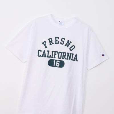 画像2: CHAMPION/SHORT  SLEEVE T CALIFORNIA  WHITE