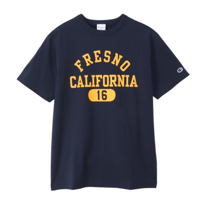 画像1: CHAMPION/SHORT  SLEEVE T CALIFORNIA  NAVY