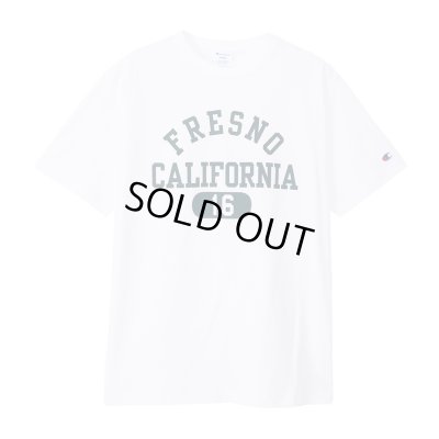 画像1: (SALE25%OFF) CHAMPION/SHORT  SLEEVE T CALIFORNIA  WHITE