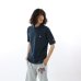 画像2: CHAMPION/SHORT  SLEEVE POLO SHIRT  NAVY (2)