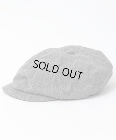 画像1: BELAFOTE/RT PEAKY HAT SOLT&PEPPER BLK CHAMBRAY