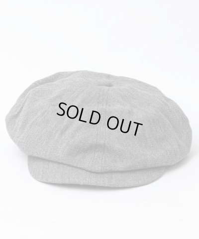 画像2: BELAFOTE/RT PEAKY HAT SOLT&PEPPER BLK CHAMBRAY