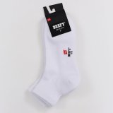 HANES/BEEFY 2p SOCKS  WHITE