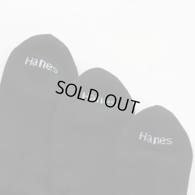 画像3: HANES/QUARTER 3ｐ SOCKS  BLACK