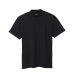 画像1: HANES/MOCK S/S NECK T  BLACK (1)