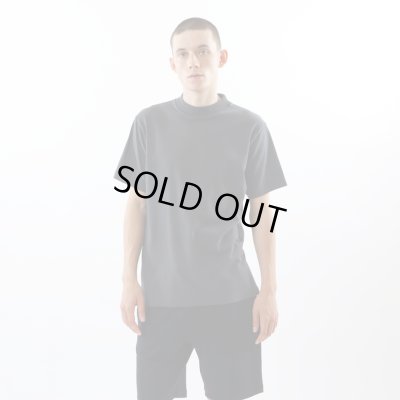 画像1: HANES/MOCK S/S NECK T  CHARCOAL