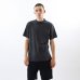 画像1: HANES/MOCK S/S NECK T  CHARCOAL (1)