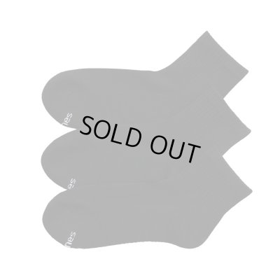 画像2: HANES/QUARTER 3ｐ SOCKS  BLACK