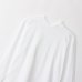 画像2: HANES/MOCK NECK L.SLEEVE T  WHITE (2)