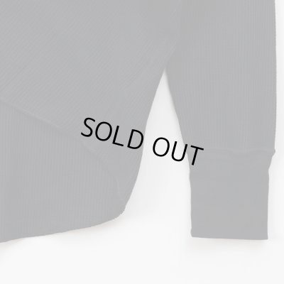 画像5: HANES/CREW NECK L.SLEEVE THERMAL  GRAY