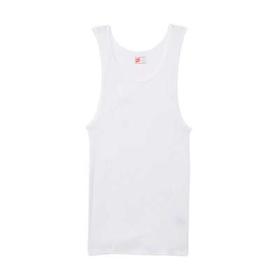 画像1: HANES/2p TANK TOP  WHIE