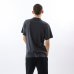 画像2: HANES/MOCK S/S NECK T  CHARCOAL (2)