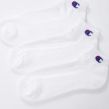 CHAMPION/SHORT LENGTH SOCKS 3p WHITE