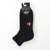 画像1: HANES/BEEFY 2p SOCKS  BLACK (1)